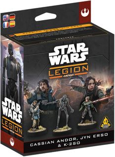 Star Wars: Legion – Cassian Andor, Jyn Erso & K-2SO