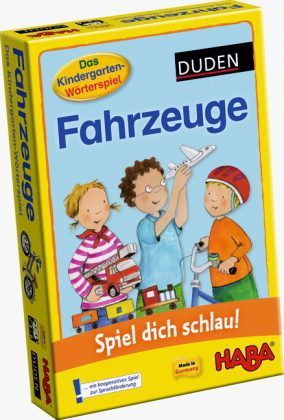 Das Kindergarten-Wörterspiel: Fahrzeuge