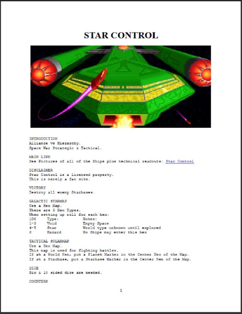 Star Control
