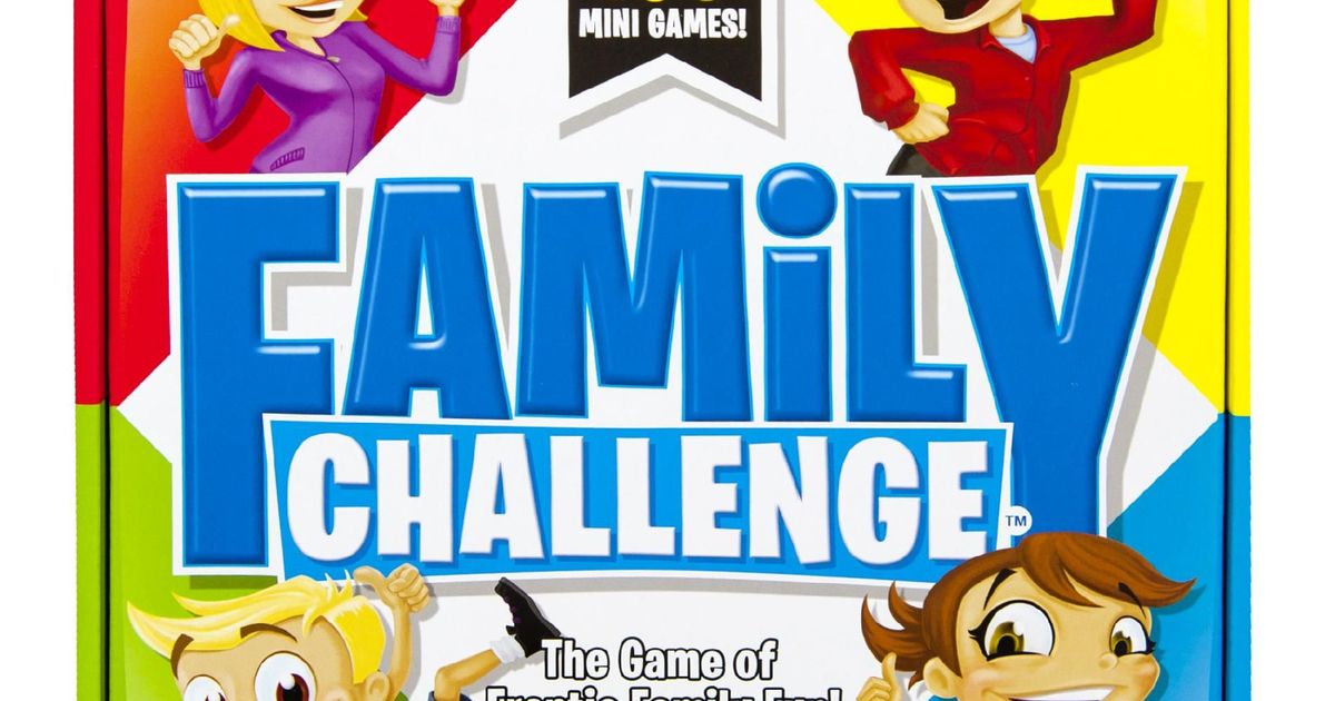 NEW Family Challenge Over 100 Mini Games Vision Agility Smarts Plastic  Sealed