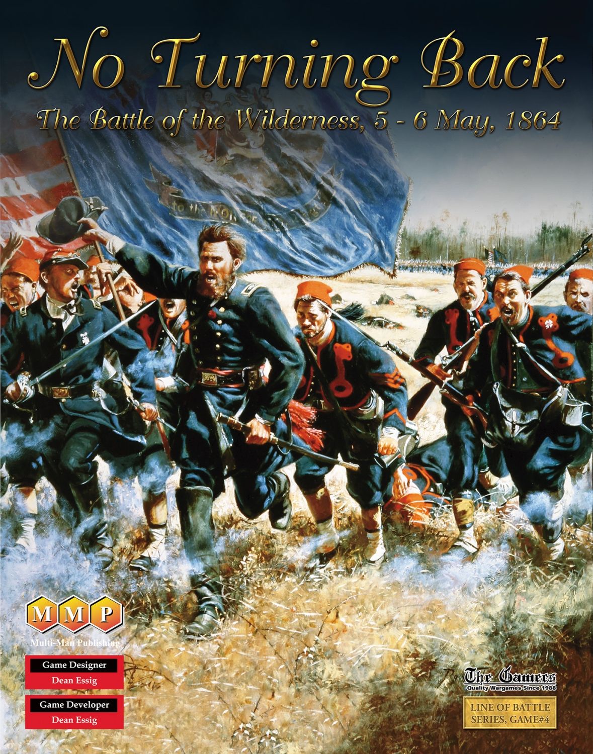 No Turning Back: The Battle of the Wilderness 5-6 May 1864 cover art