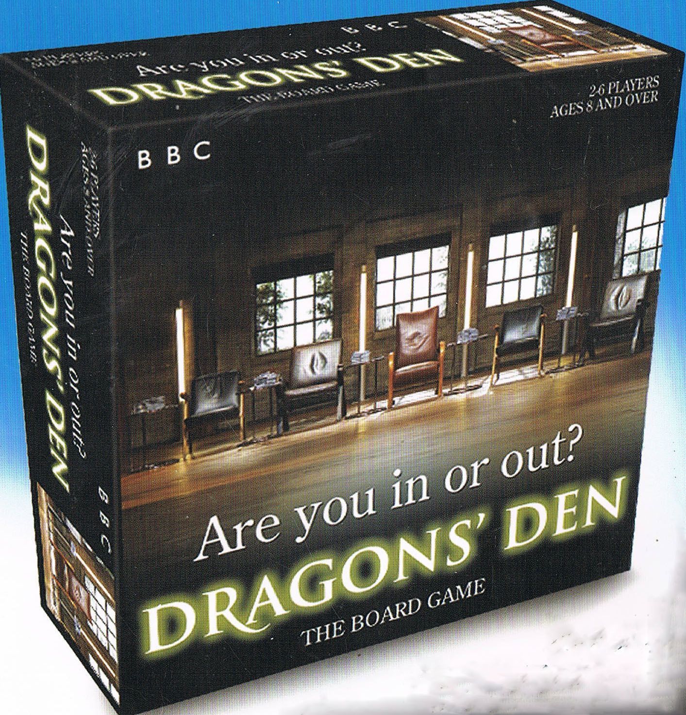 Dragons' Den Board Game cover art