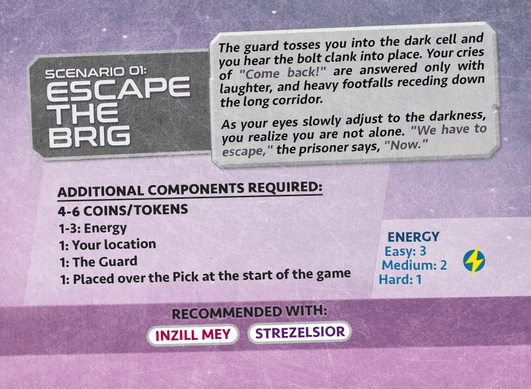 Twin Stars: Adventure Series I – Scenario 01: Escape the Brig