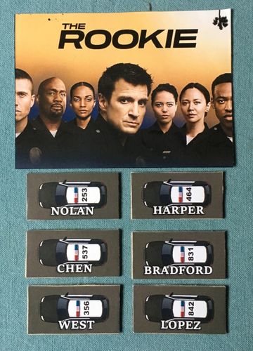 The Rookie - 6 new characters (double sided car tokens included ...