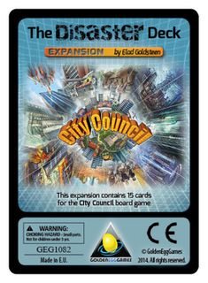 City Council: The Disaster Deck