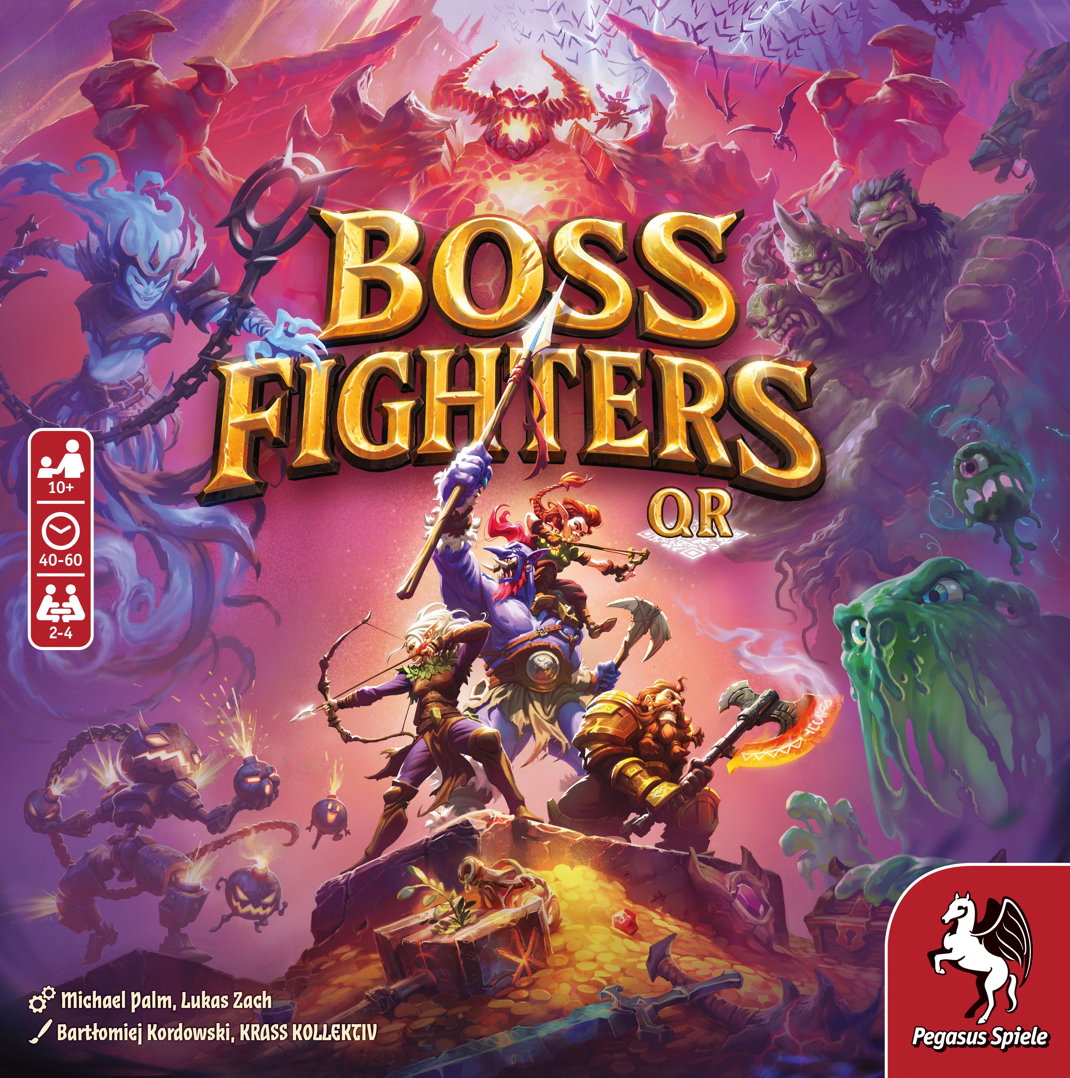 Boss Fighters QR cover