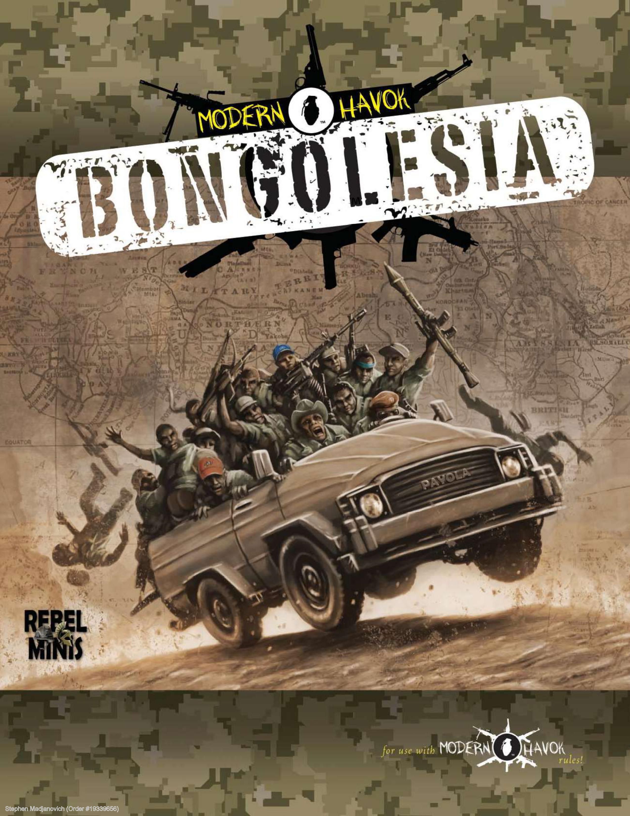 Modern Havok: Bongolesia cover art