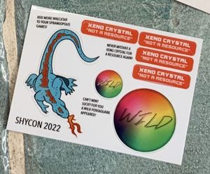 ShyCon: Nashville 2022 – Sticker sheet