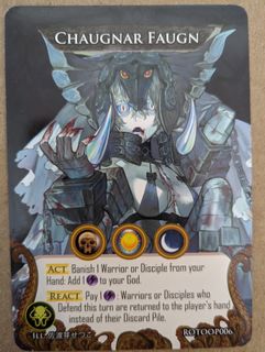 Kamigami Battles: Chaugnar Faugn Promo