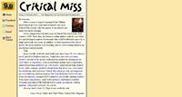 Issue: Critical Miss (Issue 11 - Autumn 2011)