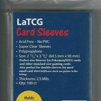 Clear Standard Card Perfect Size (64.5 x 90)