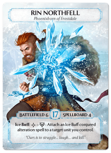 Ashes: Rise of the Phoenixborn – Rin Northfell Alternate Art