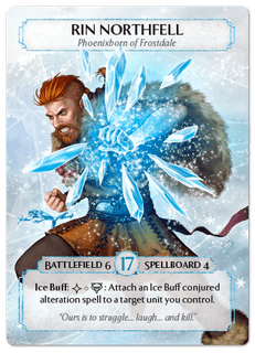 Ashes: Rise of the Phoenixborn – Rin Northfell Alternate Art