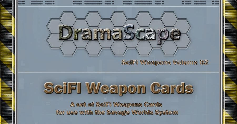SciFi Weapons Volume 2: SciFi Weapon Cards Expansion Set 01 | RPG Item ...