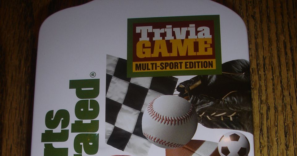 Sports Illustrated Trivia Game MultiSport Edition Board Game