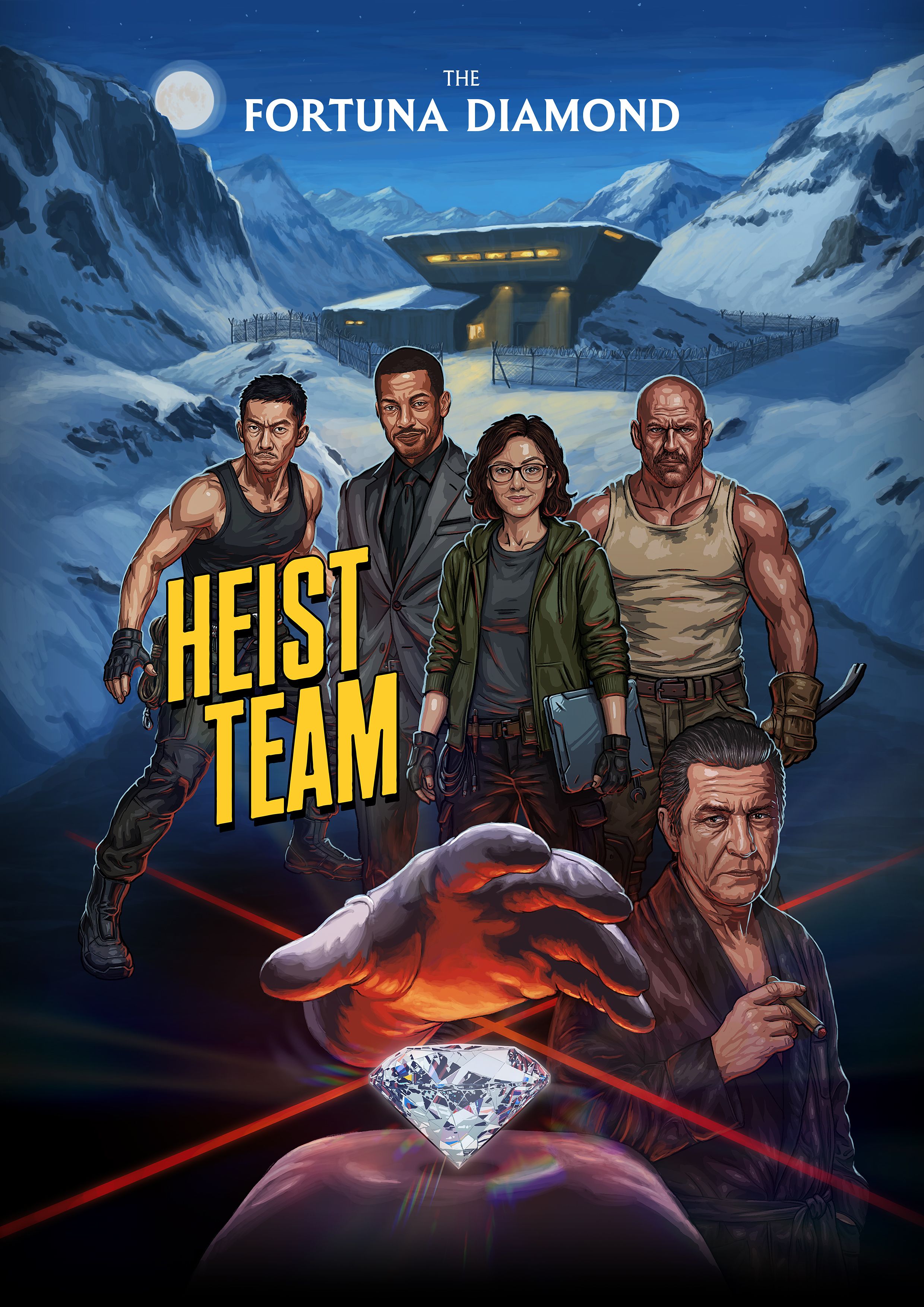 Cover art for Heist Team: The Fortuna Diamond