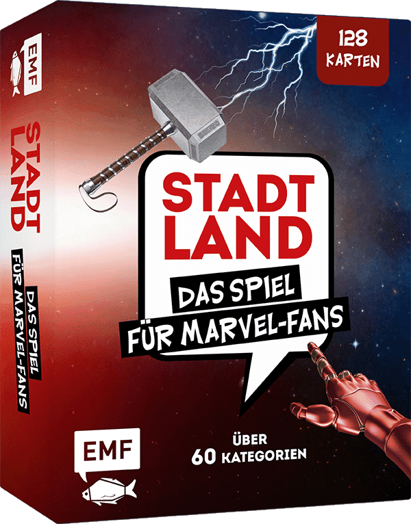 Stadt Land: Das Spiel für Marvel-Fans