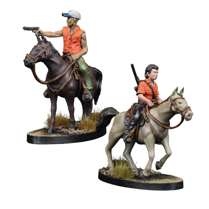 The Walking Dead: All Out War – Maggie and Glenn on Horseback Booster
