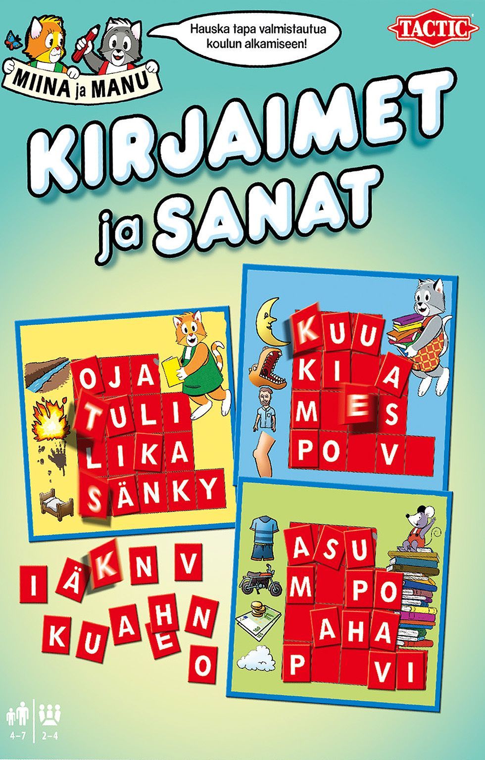 Ampparin Eskari Kirjaimet ja sanat doboz