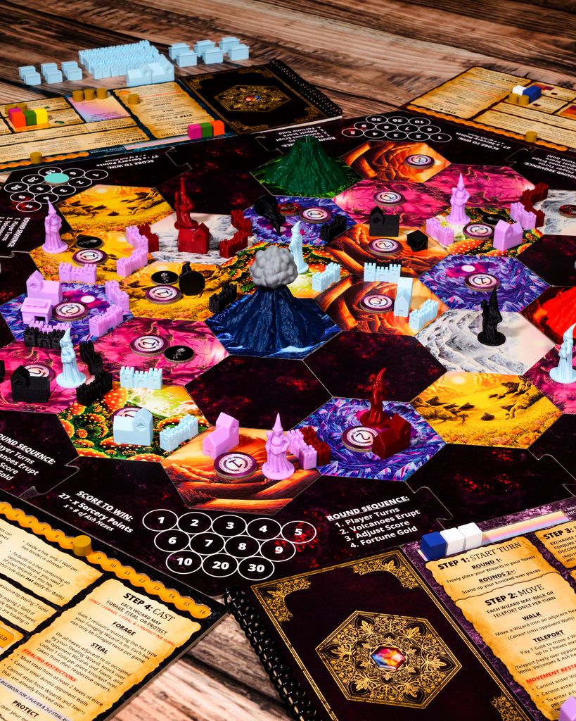 Illustration 6 de Hexes of Sygon: Move Wizards, Conjure Buildings, Cast Spells