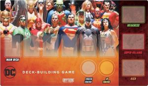 DC Deck-Building Game: Playmat