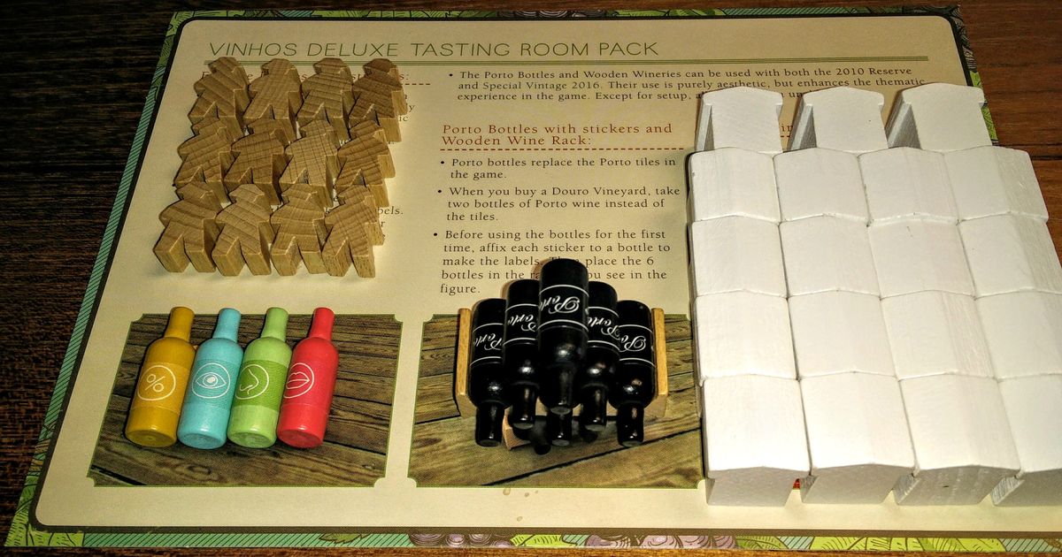 Vinhos Deluxe Edition: Tasting Room Expansion Pack | Board