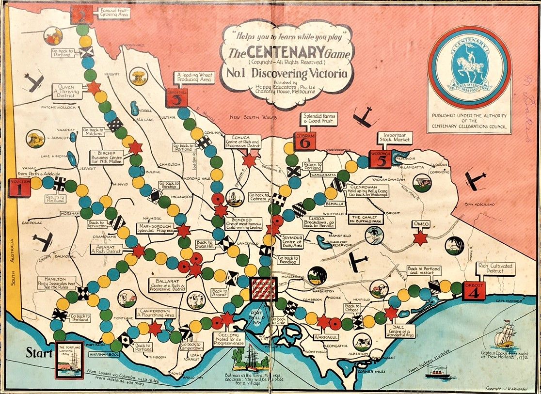 The Centenary Game, No.1 Discovering Victoria