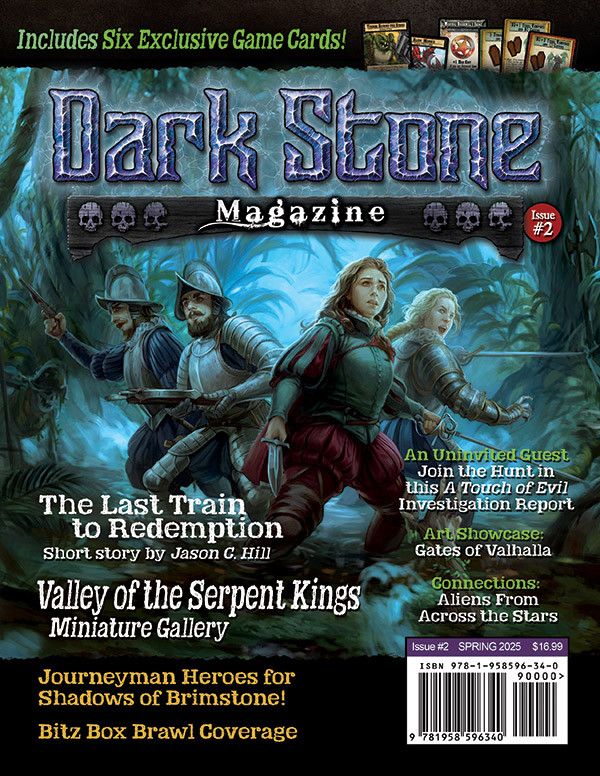 Shadows of Brimstone: Dark Stone Magazine Issue 2 Promos