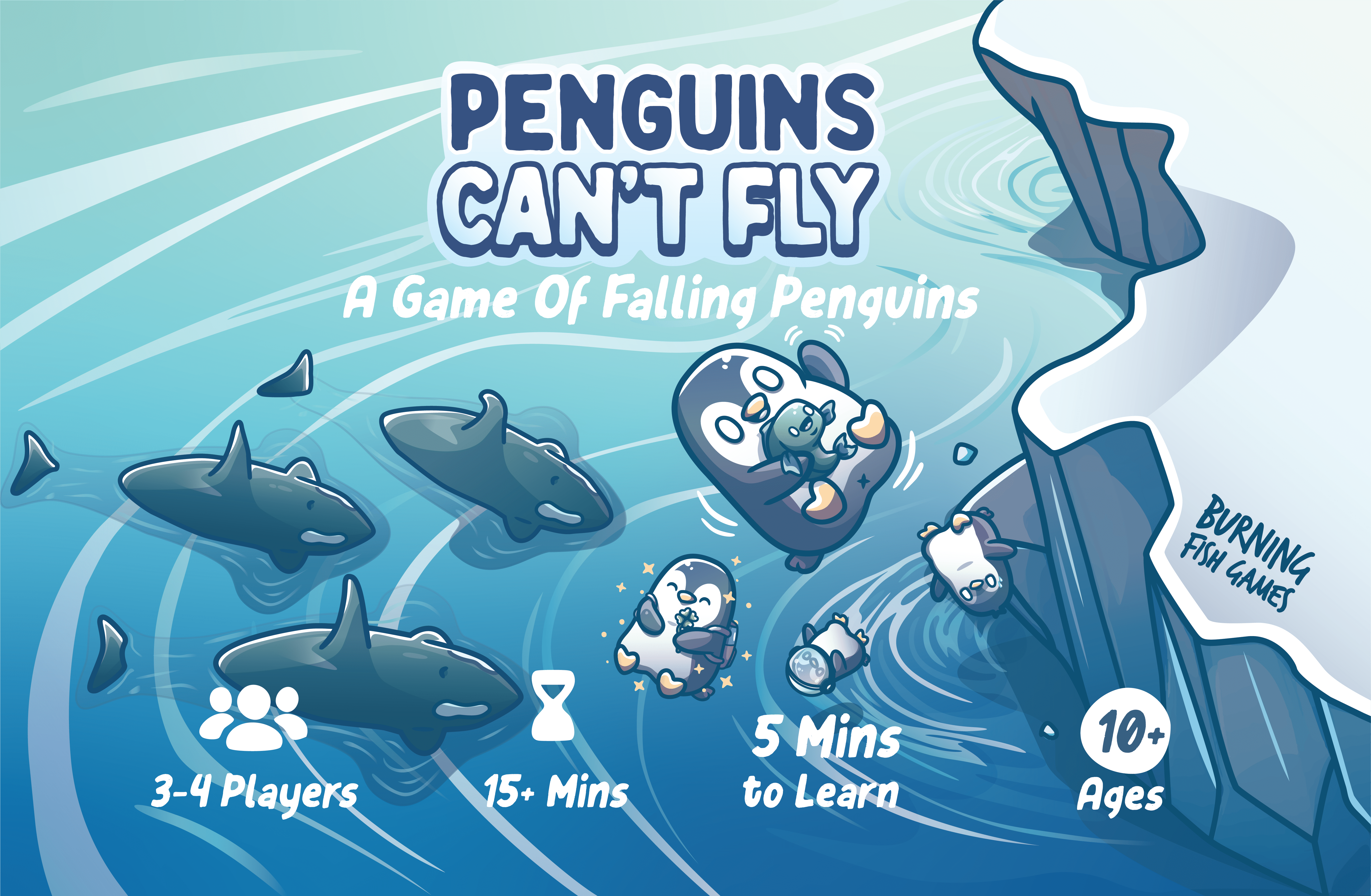 Cover art for Penguins Can't Fly