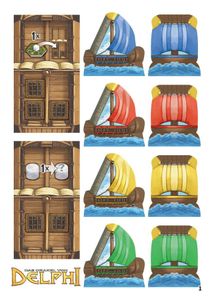 The Oracle of Delphi: Seafarer Expansion Cover Artwork