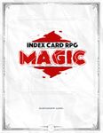 RPG Item: Index Card RPG Magic