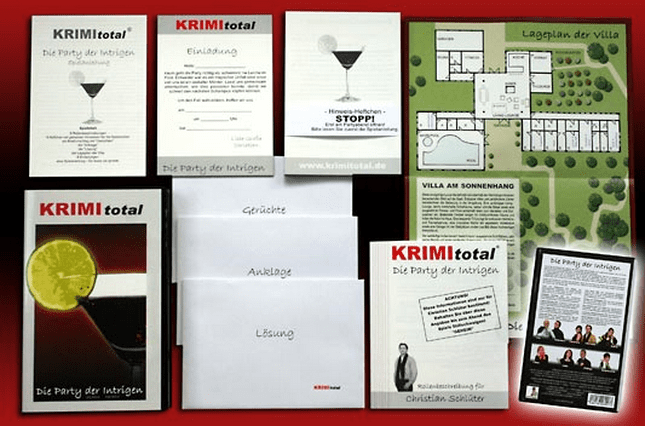 Krimi Total Fall 7: Die Party der Intrigen cover art