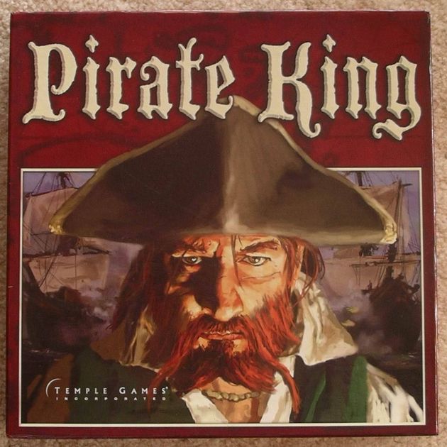 Pirate King Board Game Strategy Tabletop 2006 Temple Games for sale online 