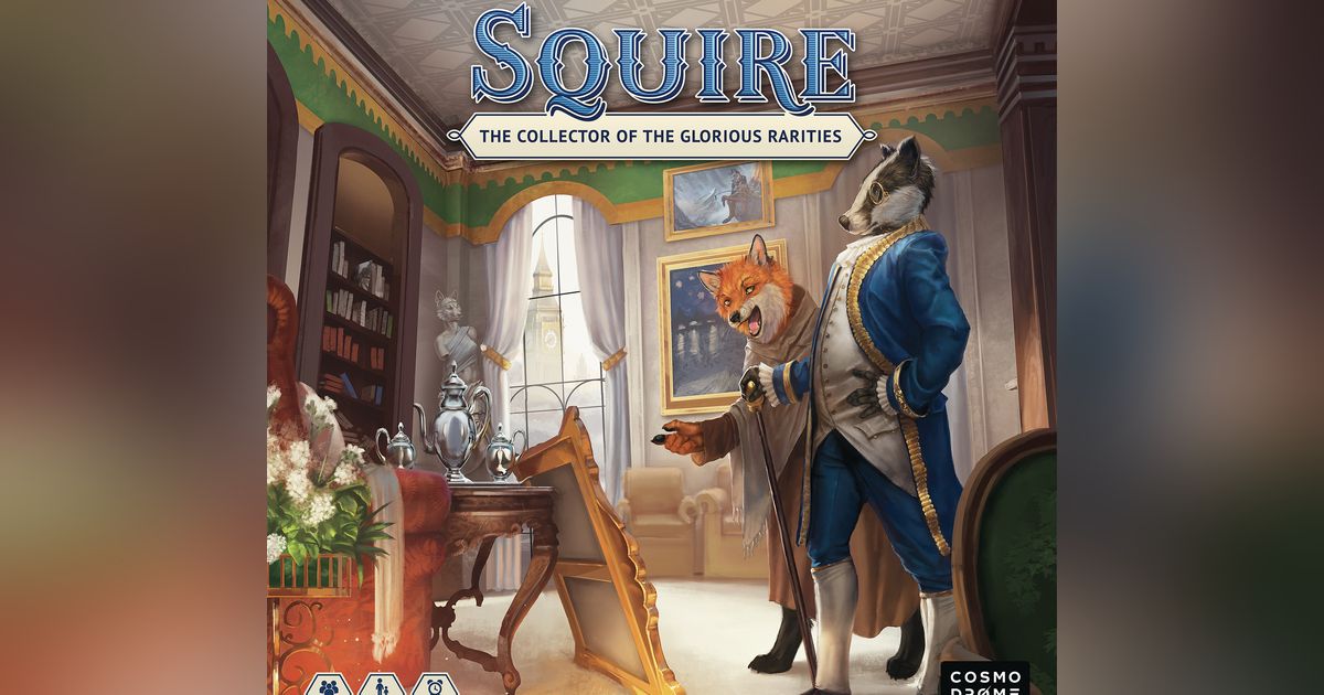 Squire: The Collector of the Glorious Rarities | Board Game | BoardGameGeek