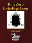 RPG Item: Rule Zero: Underlings Bonus
