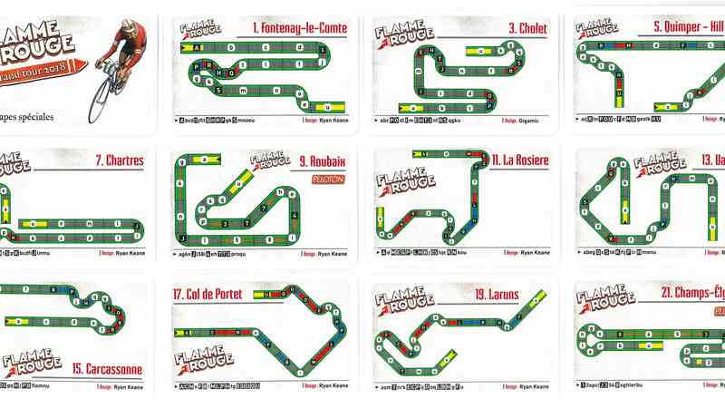 Flamme Rouge: Le Grand Tour 2018