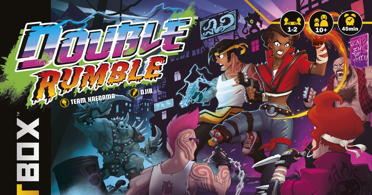 8Bit Box: Double Rumble | Board Game | BoardGameGeek