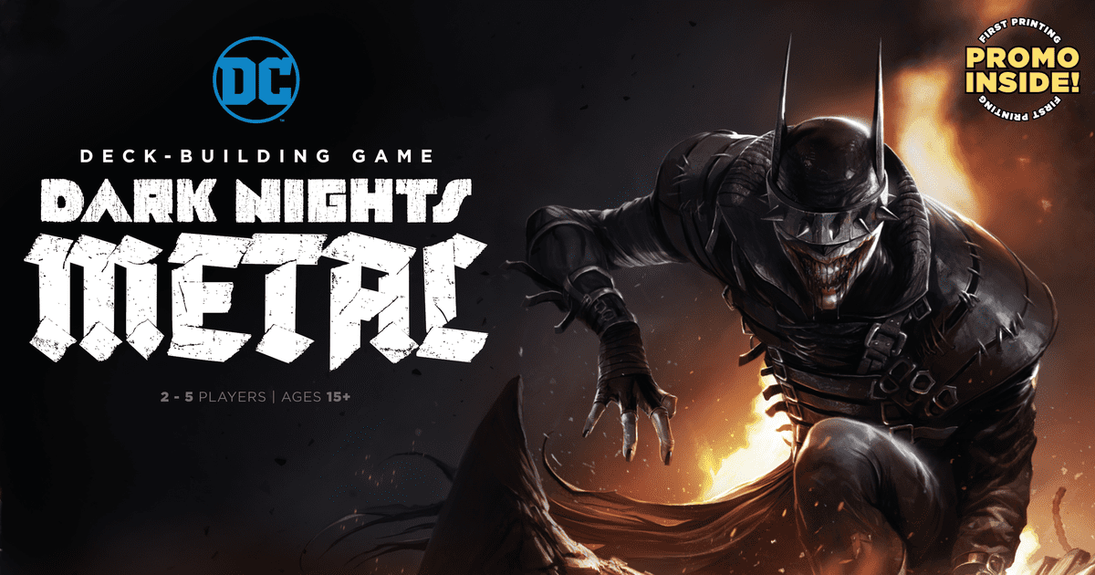 DC Deck-Building Game: Dark Nights – Metal | Board Game | BoardGameGeek