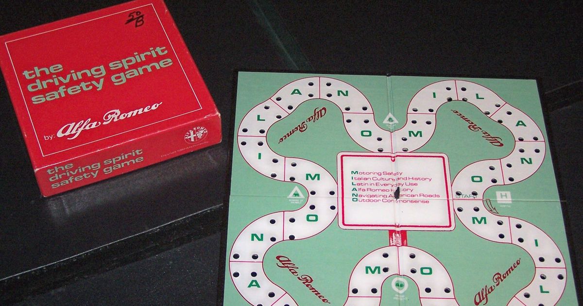 The Driving Spirit Safety Game Board Game BoardGameGeek