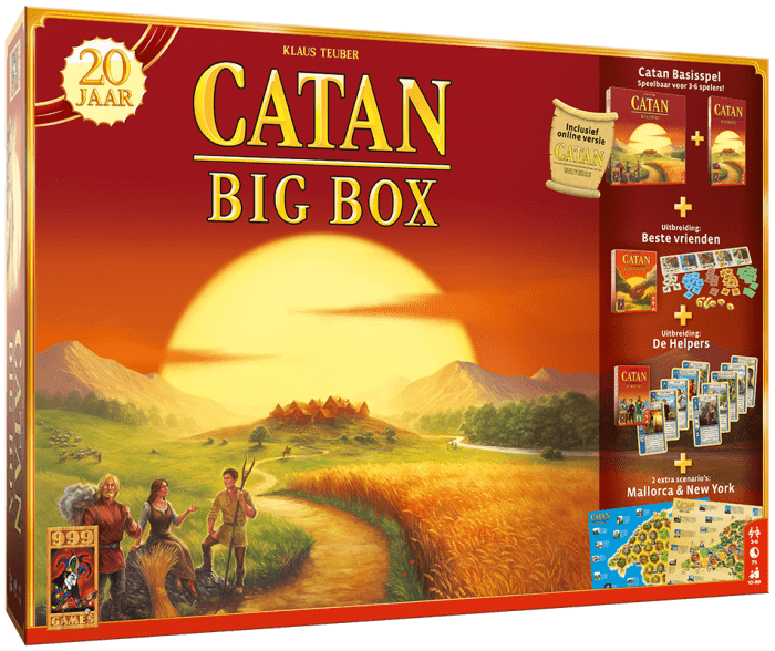 Catan: Big Box Jubileumeditie doboz
