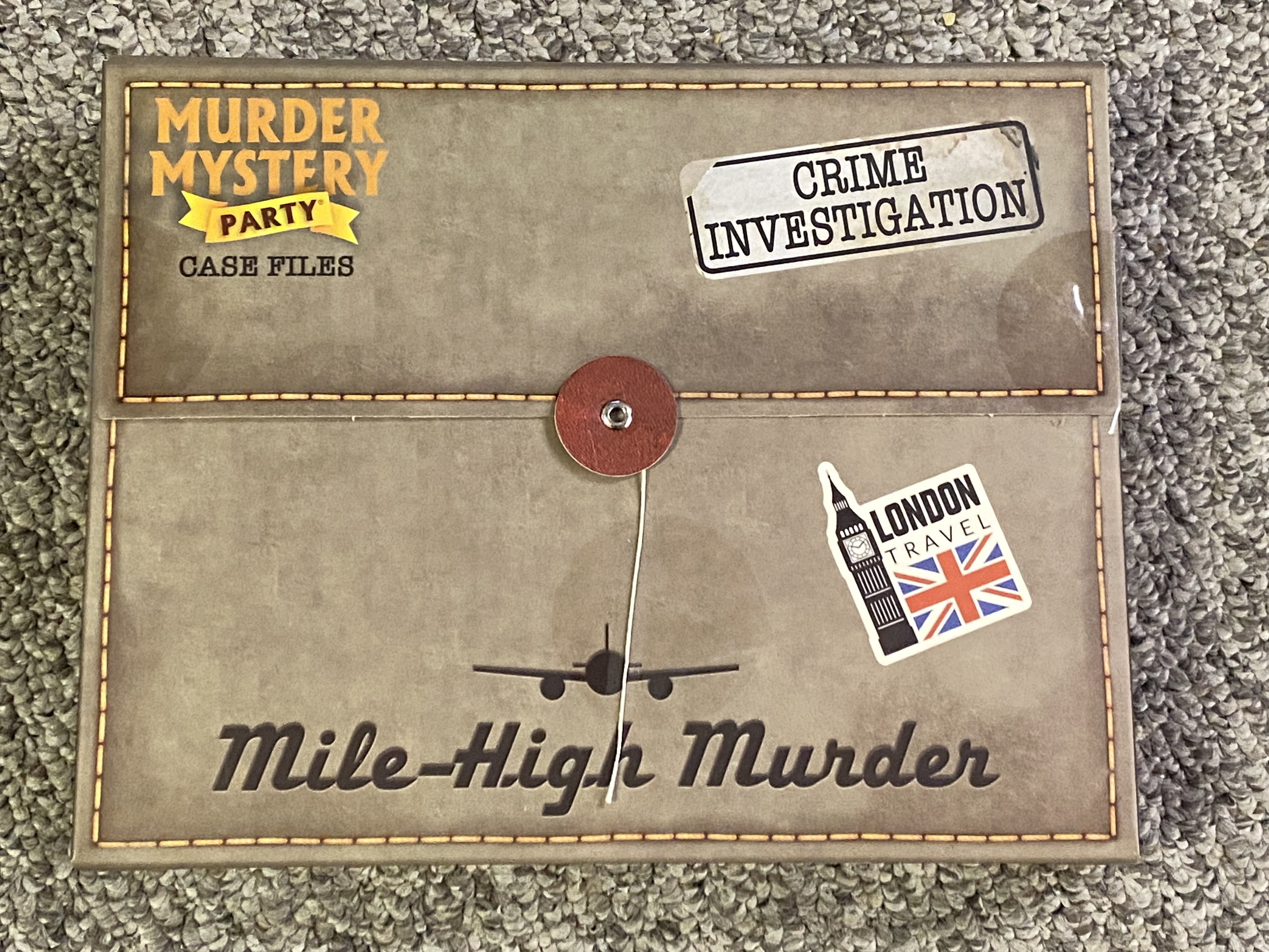 Murder Mystery Party Case Files: Mile High Murder cover art