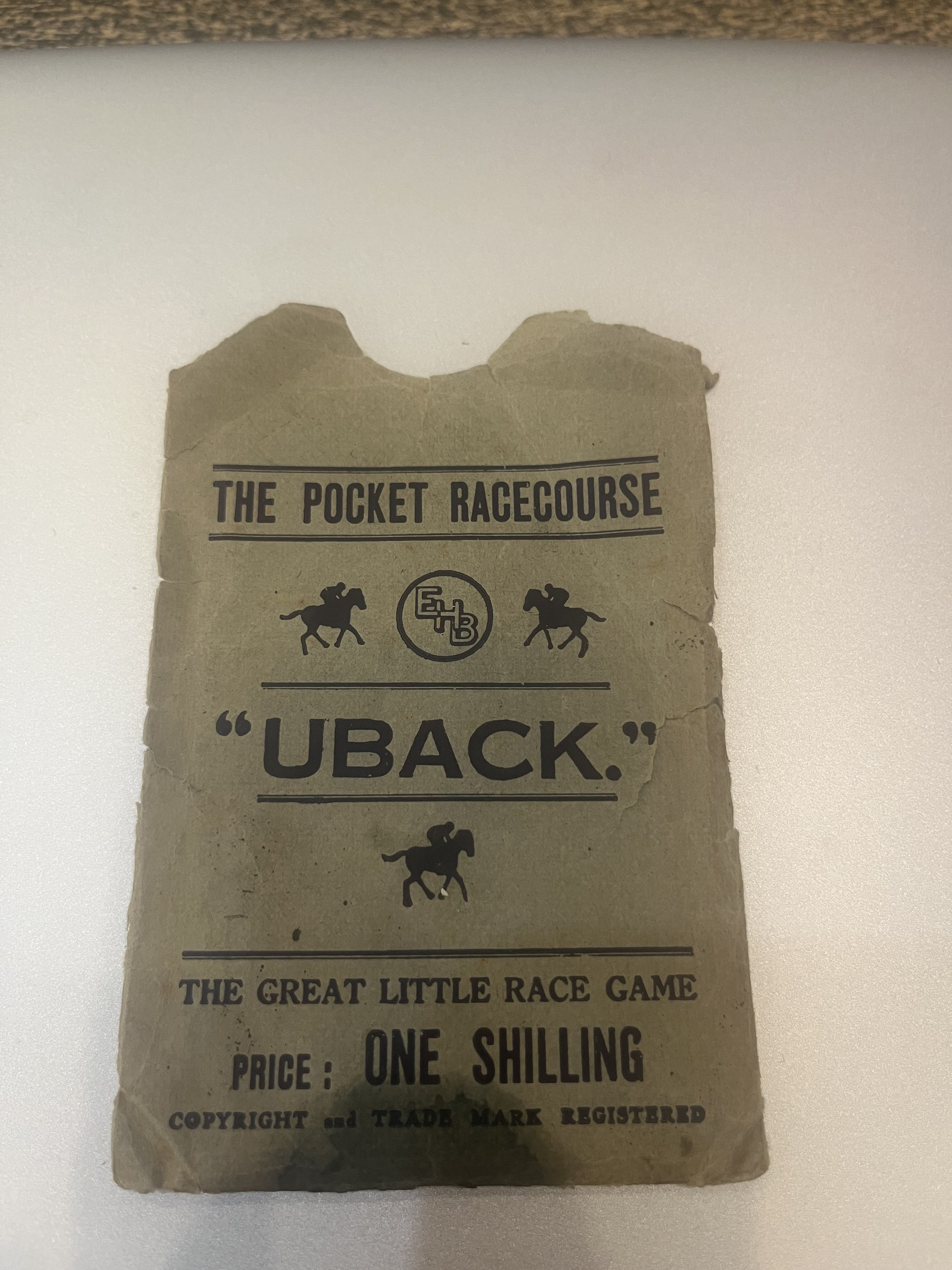 The Pocket Racecourse "UBack"