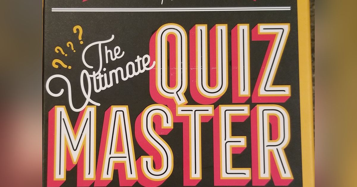 The Ultimate Quiz Master Board Game BoardGameGeek