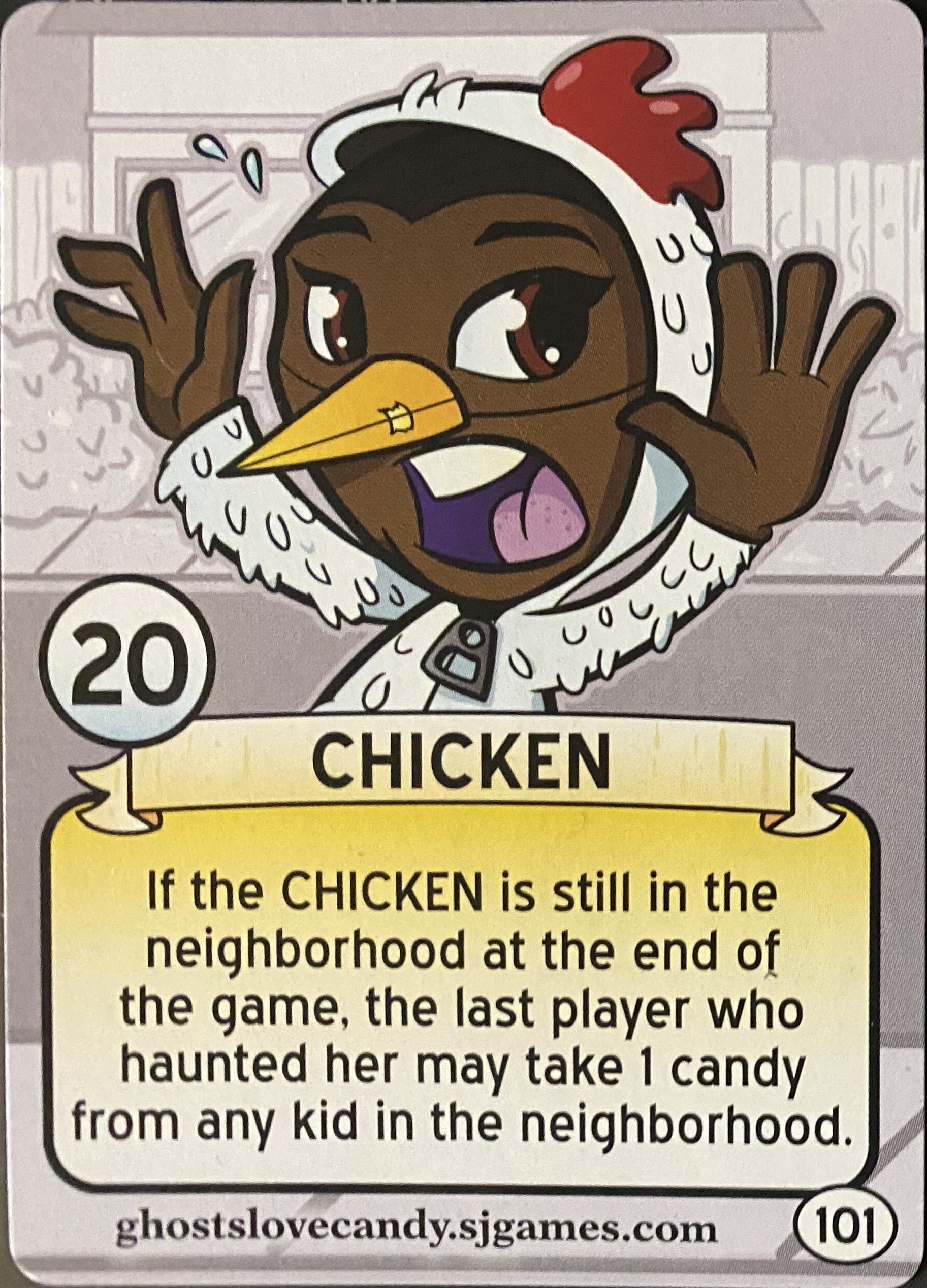 Ghosts Love Candy: Chicken Promo