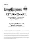 RPG Item: NYR2-02: Returned Mail