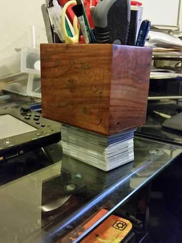 Tutorial on how I flatten my cards. | BoardGameGeek