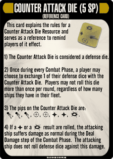 Star Trek: Attack Wing – Counter Attack Die Resource
