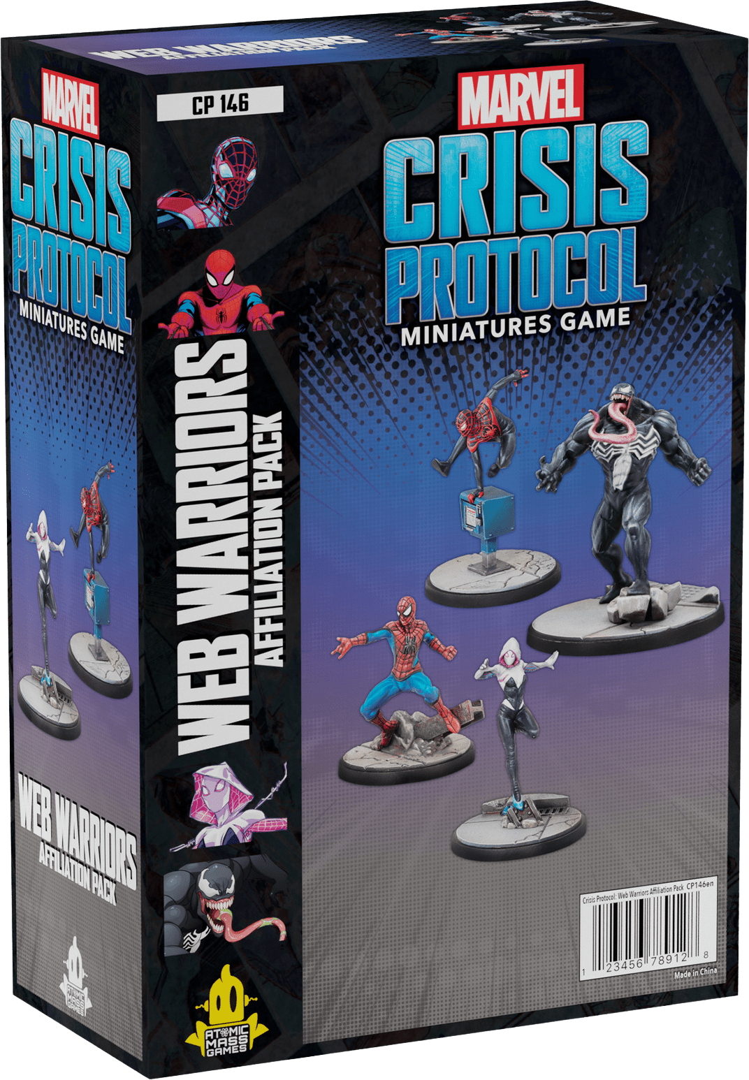 Marvel: Crisis Protocol – Web Warriors Affiliation Pack cover art