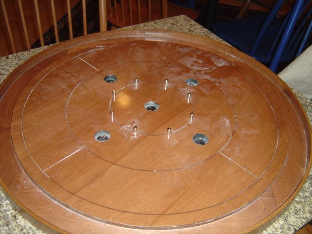 Five-Hole Crokinole, Board Game
