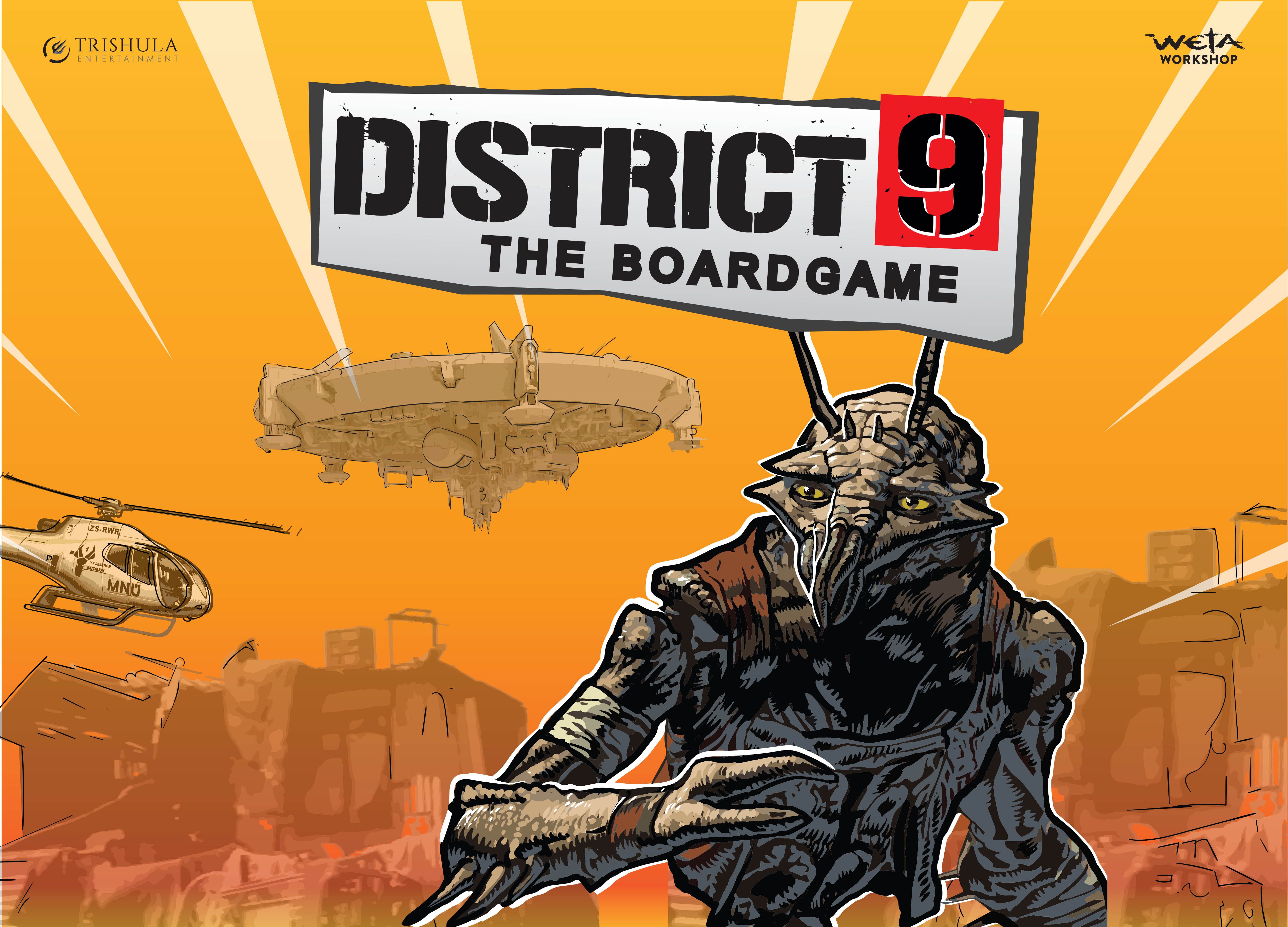 Boîte du jeu District 9: The Boardgame